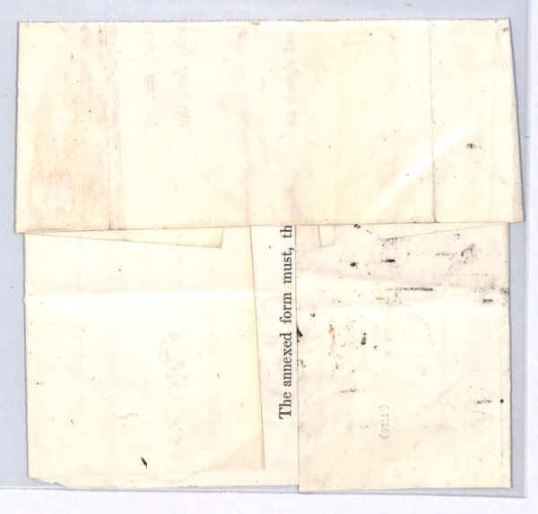 GB Wales Cover Cardiff INDIA MUTINY EL Prize Money 1868 London{samwells}XG92 - Image 6