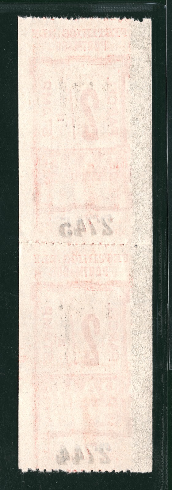 GB Wales FESTINIOG RAILWAY Parcel Stamp 2s *PORTMADOC* STATION Mint PAIR VB9 - Image 3