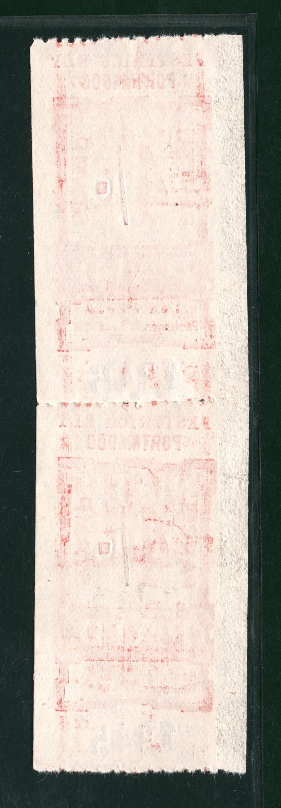 GB Wales FESTINIOG RAILWAY Parcel Stamp 4s *PORTMADOC* STATION Mint PAIR MNH VB7 - Image 3