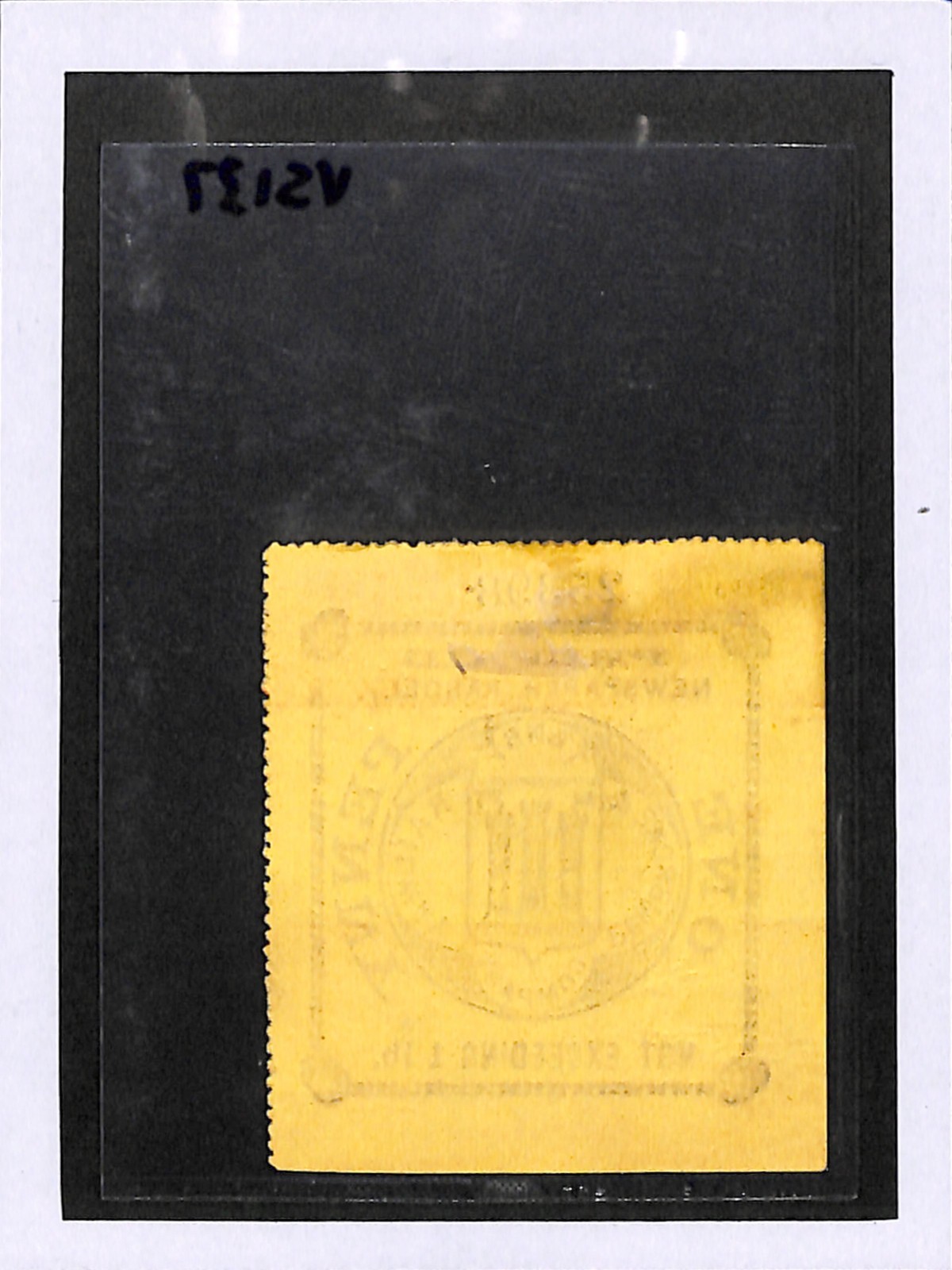 GB Wales PEMBROKE & TENBY RAILWAY Newspaper Parcel Stamp 1d P&TR *Used* VS137 - Image 5