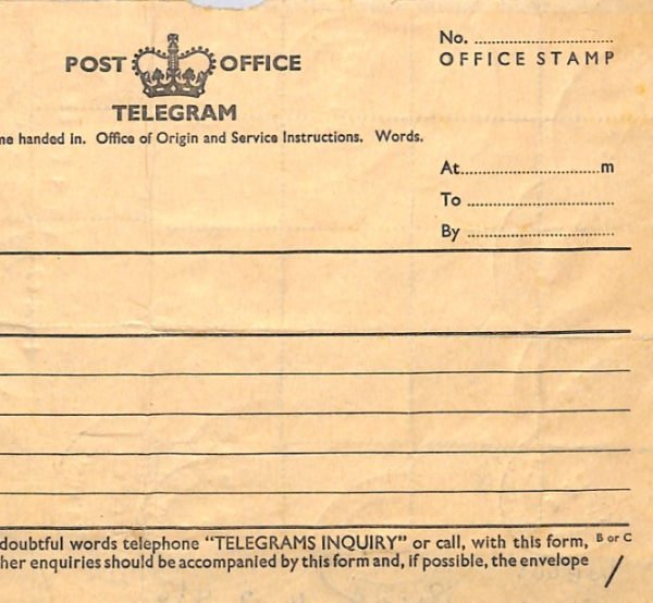 GB Wales QEII 6d POSTAGE DUE Large Multiple *TELEGRAM* FORM Holyhead Ovals XK68 - Image 5