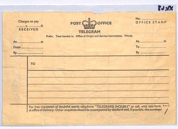 GB Wales QEII 6d POSTAGE DUE Large Multiple *TELEGRAM* FORM Holyhead Ovals XK68 - Image 6