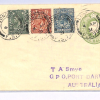 GB/AUSTRALIA Air Mail Cover 1931 FIRST FLIGHT London Port Darwin {4}XF70
