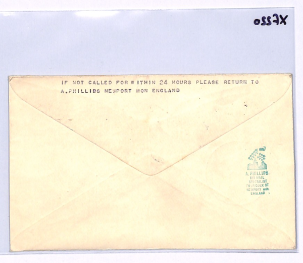 GB/*FANNING ISLAND* Cover GILBERT ELLICE 1938 KGVI Empire Air Mail Scheme XF220 - Image 11