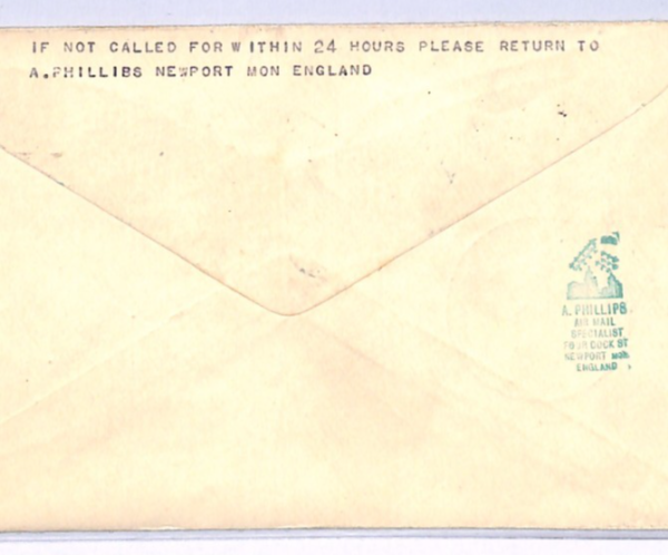 GB/*FANNING ISLAND* Cover GILBERT ELLICE 1938 KGVI Empire Air Mail Scheme XF220 - Image 8