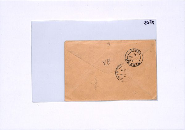 GB/KENYA Air KGV *ADVERT BOOKLET PANE* Cover 1931 IMPERIAL FIRST FLIGHT XF123 - Image 6