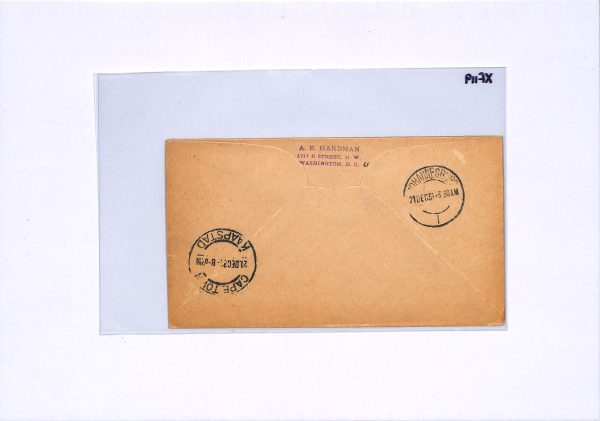 GB/SOUTH AFRICA Air Mail Cover IMPERIAL FIRST FLIGHT 1931 *UNUSUAL LABELS* XF119 - Image 8