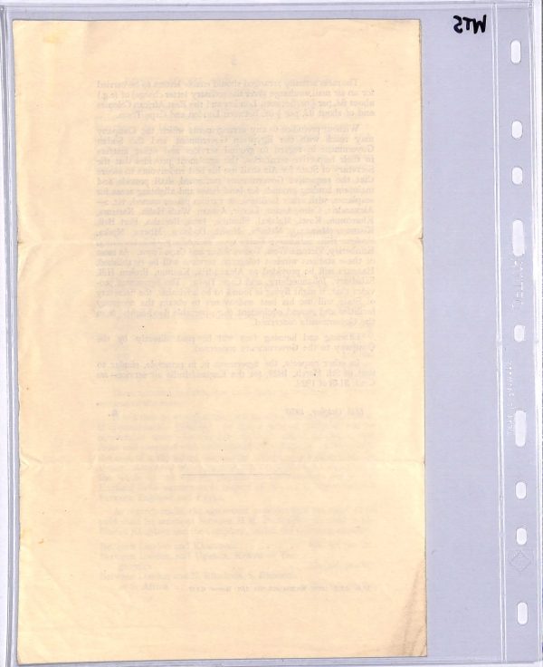 GB/SOUTH AFRICA Air Mail FIRST FLIGHT *MINISTRY NOTICE* Flown 1934 Kimberley WT5 - Image 8