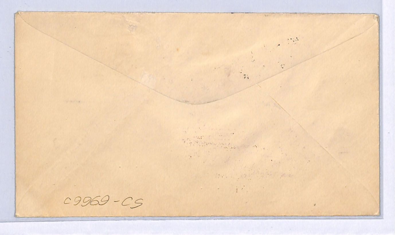 GB/USA ARCTIC SUBMARINE EXPEDITION 1931 Cover MIXED FRANKING NY-North Pole UG99 - Image 4