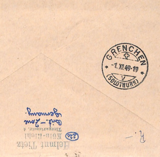 GERMANY 1949 Cover RHEINLAND-PFALZ * STAMP CENTENARY* Set Mixed Franking XV104 - Image 7