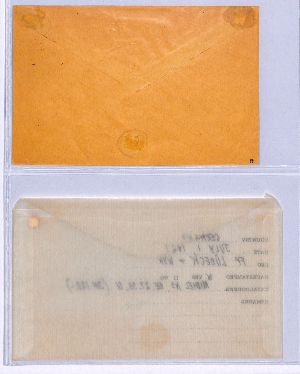 GERMANY Air Mail Cover 1927 FIRST FLIGHT Lübeck-Wyk *FRISIAN ISLANDS*{Joffe}VT16 - Image 6