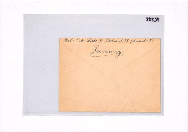 GERMANY (BERLIN) 30pf *GOETHE* Used 1949 CDS Cover USA POETRY {samwells}YG288 - Image 13