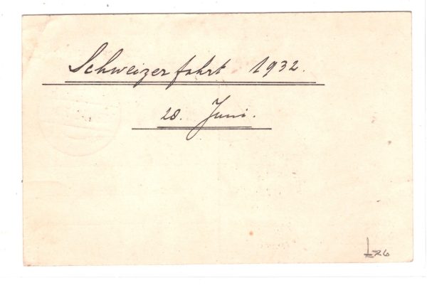 GERMANY Card GRAF ZEPPELIN 1m Air Mail *FAHRT SCHWEIZ* 1932 Rotterdam KZ130 - Image 4