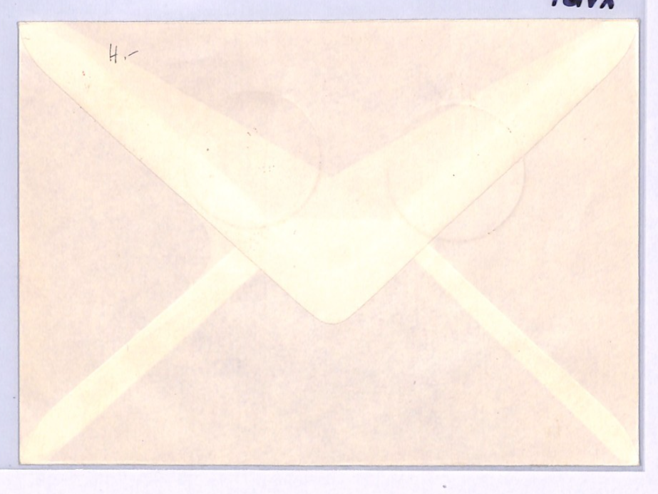 GERMANY Cover 1949 *UPU* 30pf Von Stephan Superb HAMMAPOSTA Red Cancels XV107 - Image 4