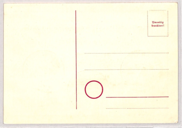 GERMANY Cover *GOETHE* Allied Zone 1949 Set Oberammergau 1950 Card POETRY YG305 - Image 3