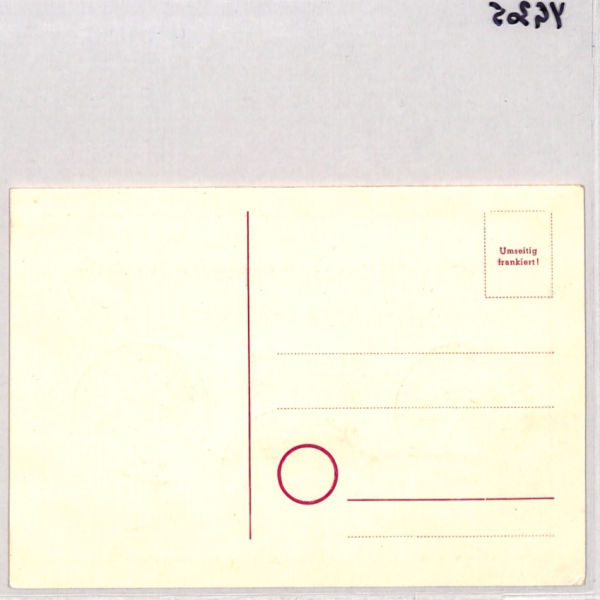GERMANY Cover *GOETHE* Allied Zone 1949 Set Oberammergau 1950 Card POETRY YG305 - Image 9