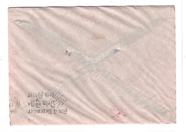 GERMANY Cover GRAF ZEPPELIN *ILLUSTRATED* Air Mail 1938 SUDETENLAND FAHRT KZ250 - Image 3