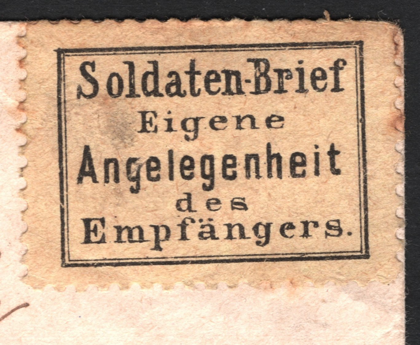 GERMANY Military 1892 Cover *SOLDATEN-BRIEF* Stamp/Label Niederh'dorf CDS MC362 - Image 5