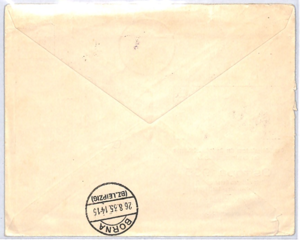 GERMANY *Ostropa* EXHIBITION 1935 Stationery 8pf HINDENBURG Cover Kahlberg YQ246 - Image 4