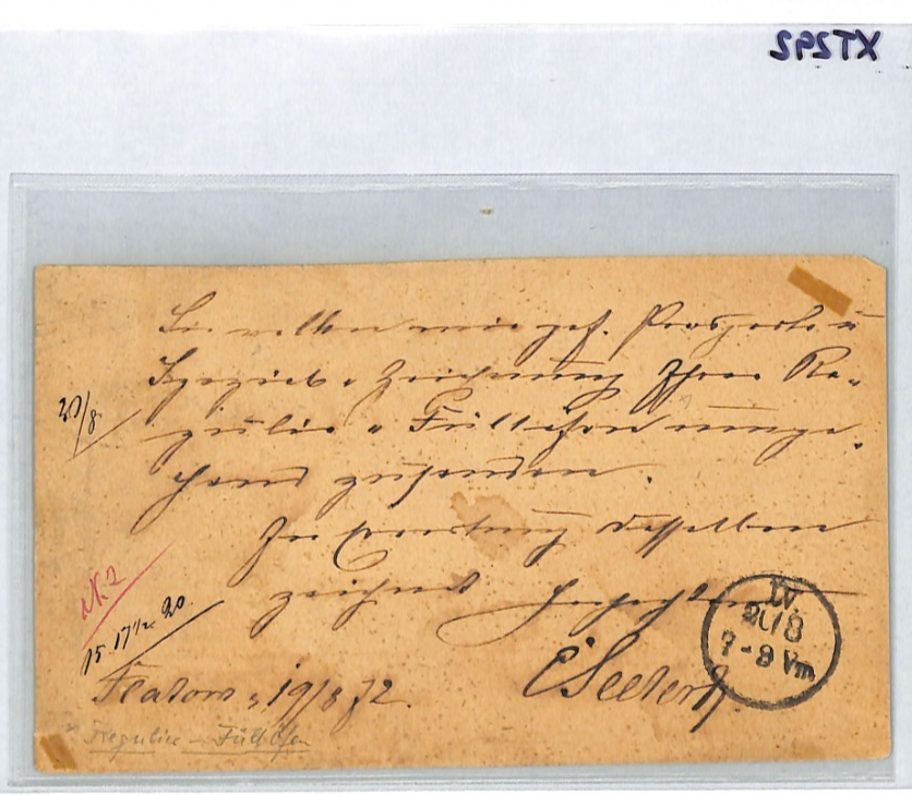 GERMANY (POLAND) Card 1872 *Flatow* (Złotów) 1/4gr EAGLE Scott.1 Cat $360+ XT292 - Image 13