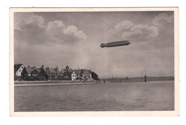 GERMANY Postcard ZEPPELIN 1m Airmail *POLARFARHT* 1931 Overprint LENINGRAD KZ255 - Image 6