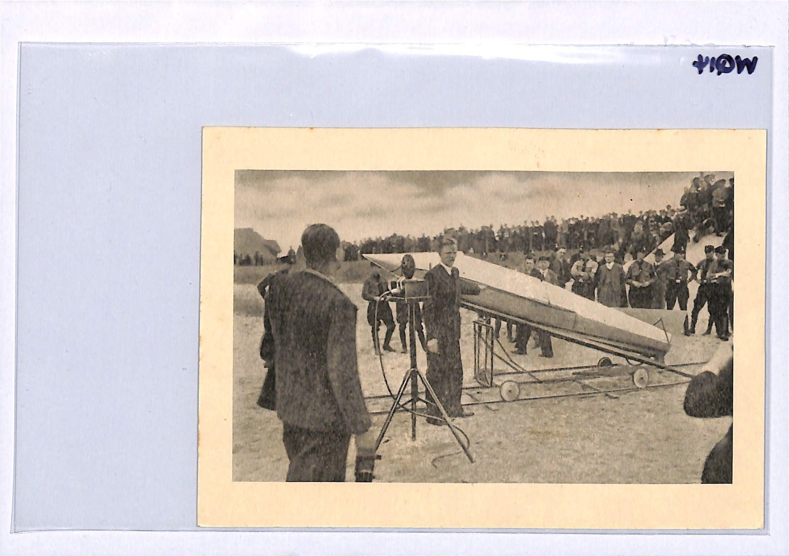 GERMANY ROCKET MAIL Stamps *IMPERF* Set Card FIRST FLIGHT 1934 Lufttorpedo WQ14 - Image 6