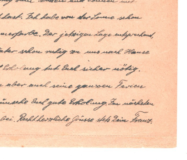 GERMANY WW2 Cover CONCENTRATION CAMP Oranienburg 1941 Sachsenhausen Censor XD133 - Image 7