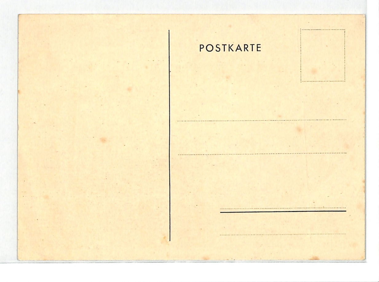 GERMANY WW2 Postcard GB LOSS OF IMPORTS FROM EUROPE PROPAGANDA Unused WV191 - Image 3