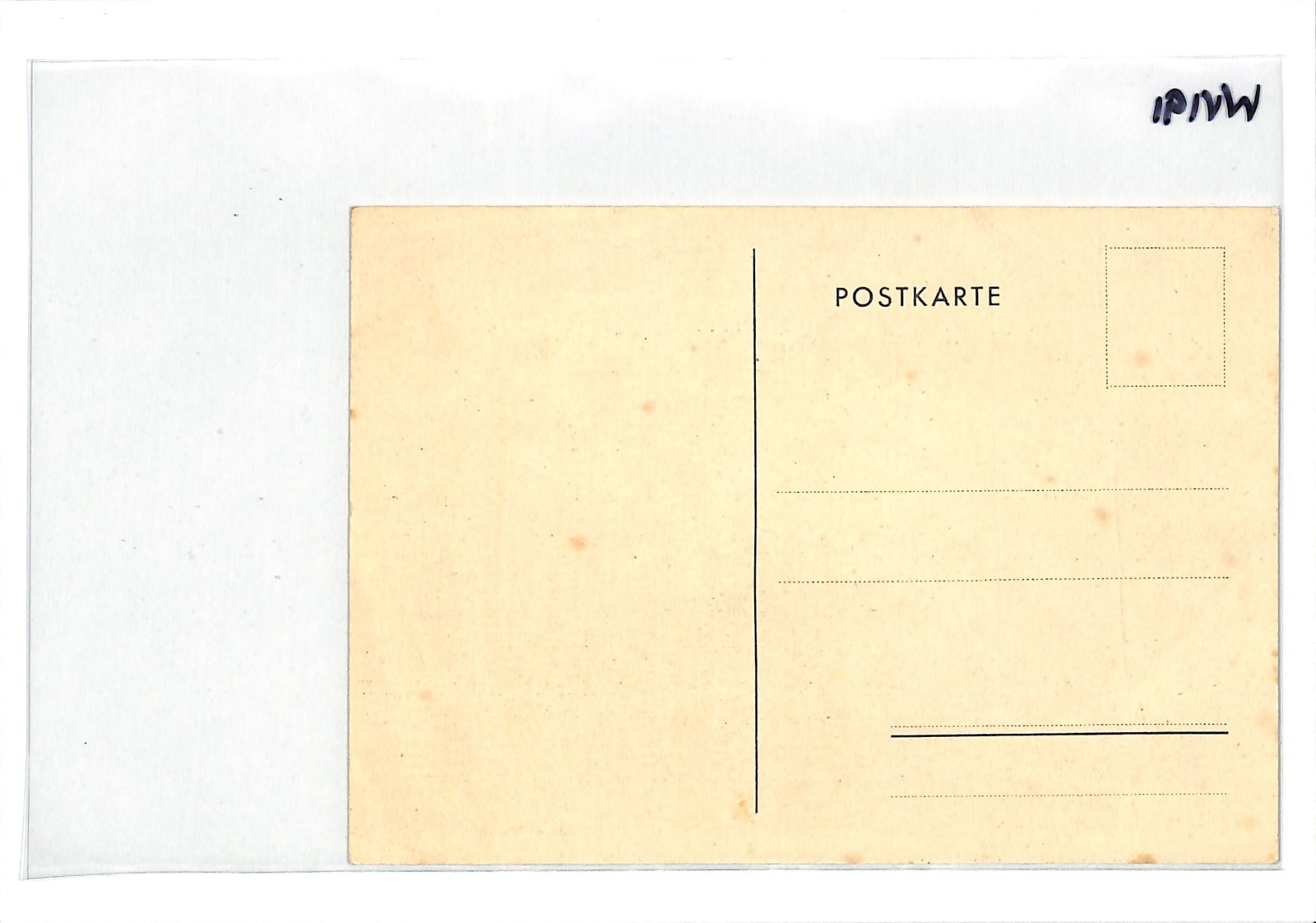 GERMANY WW2 Postcard GB LOSS OF IMPORTS FROM EUROPE PROPAGANDA Unused WV191 - Image 5