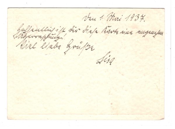 GERMANY Zeppelin HINDENBURG *FINAL FLIGHT* Card 1937 Air DROP MAIL Koln KZ253 - Image 3