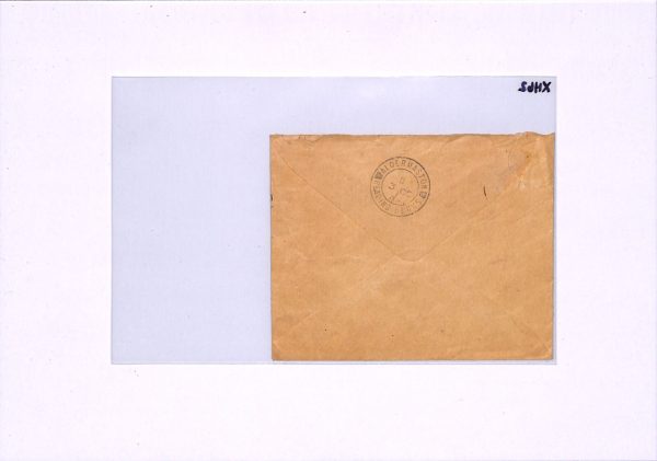 GIBRALTAR WW2 Cover *3/GIB* TRIANGULAR CENSOR Machine 1939 KEY Slogan Berks XH62 - Image 9