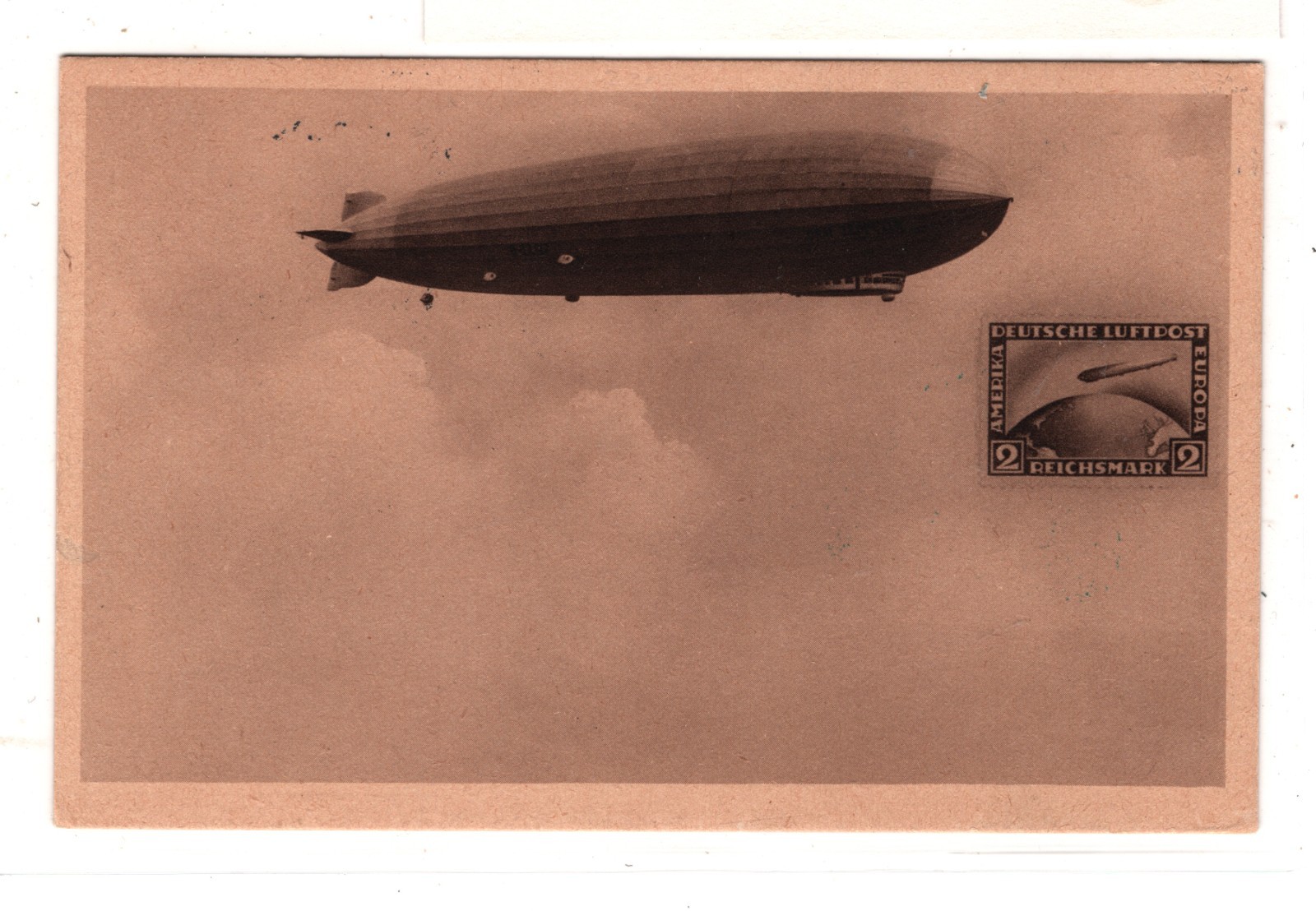 GRAF ZEPPELIN Air 1m AN BORD Card 1931 *ISLANDFAHRT* ICELAND Reykjavik KZ203 - Image 7
