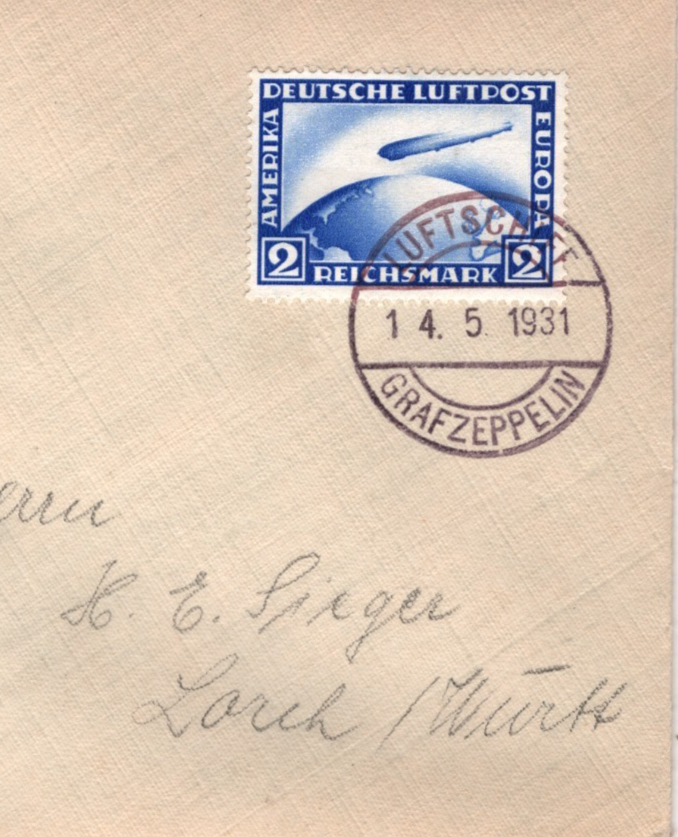 GRAF ZEPPELIN Air 2m *AN BORD* STATIONERY Cover 1931 OSTSEEJAHR-RUNDFAHRT KZ200 - Image 4