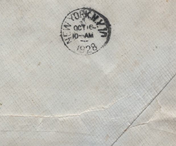 GRAF ZEPPELIN Air 2m *CORNER PAIR* Cover 1928 FIRST TRANSATLANTIC FLIGHT KZ59 - Image 11