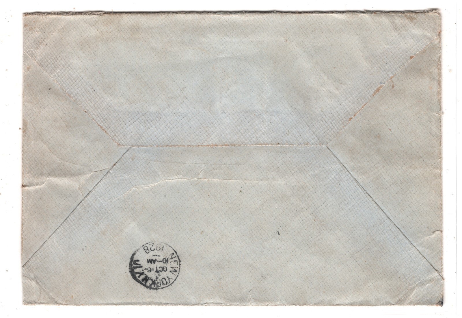 GRAF ZEPPELIN Air 2m *CORNER PAIR* Cover 1928 FIRST TRANSATLANTIC FLIGHT KZ59 - Image 4