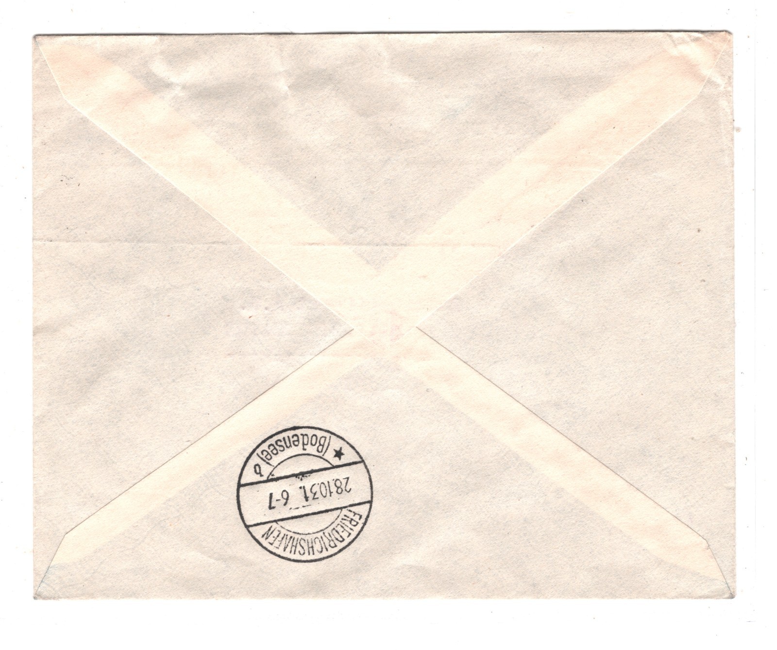 GRAF ZEPPELIN Air ARGENTINA Cover *NORDDEUTSCHER LLOYD* 1931 GERMANY KZ453 - Image 3