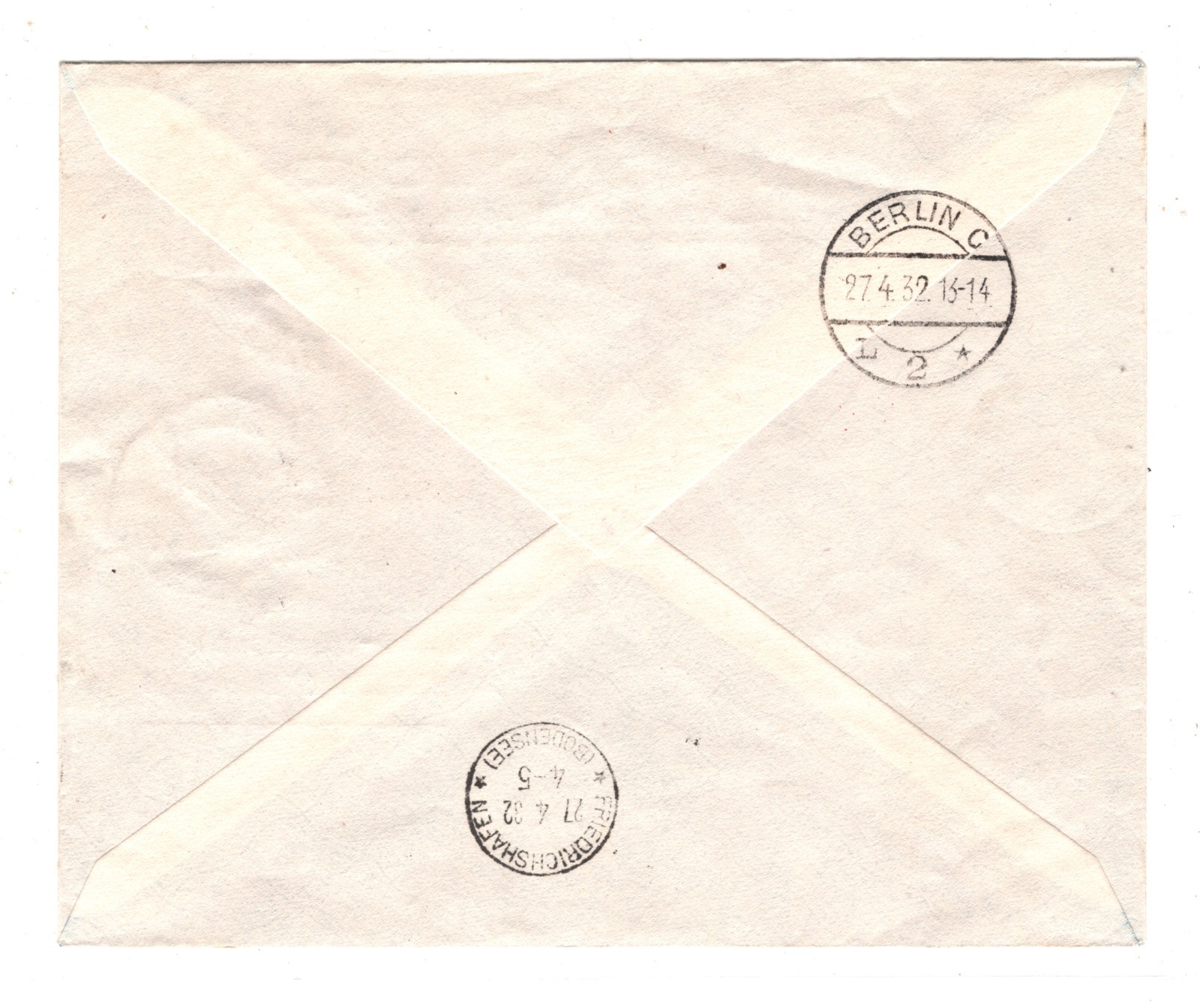 GRAF ZEPPELIN Air ARGENTINA Cover *NORDDEUTSCHER LLOYD* 1932 GERMANY KZ455 - Image 5