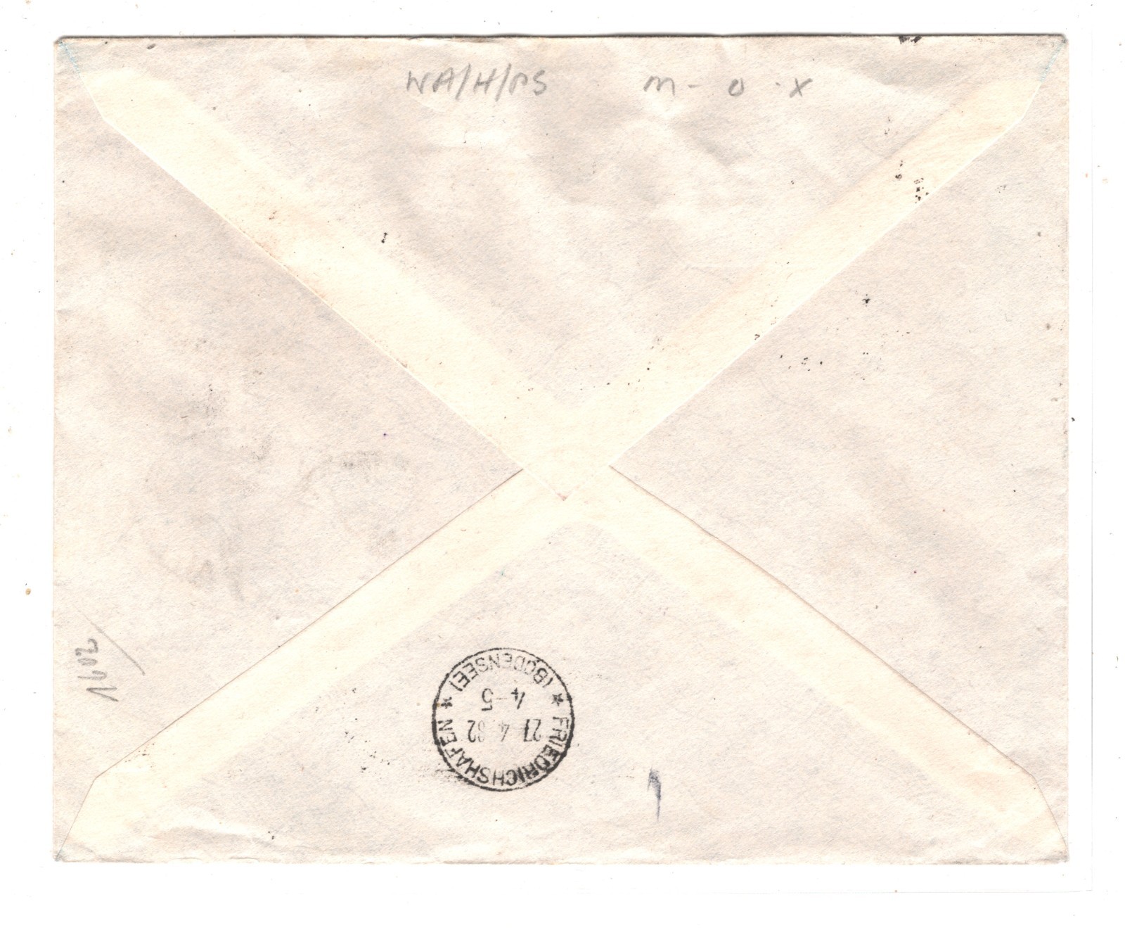 GRAF ZEPPELIN Air ARGENTINA Cover *NORDDEUTSCHER LLOYD* 1932 GERMANY KZ456 - Image 3