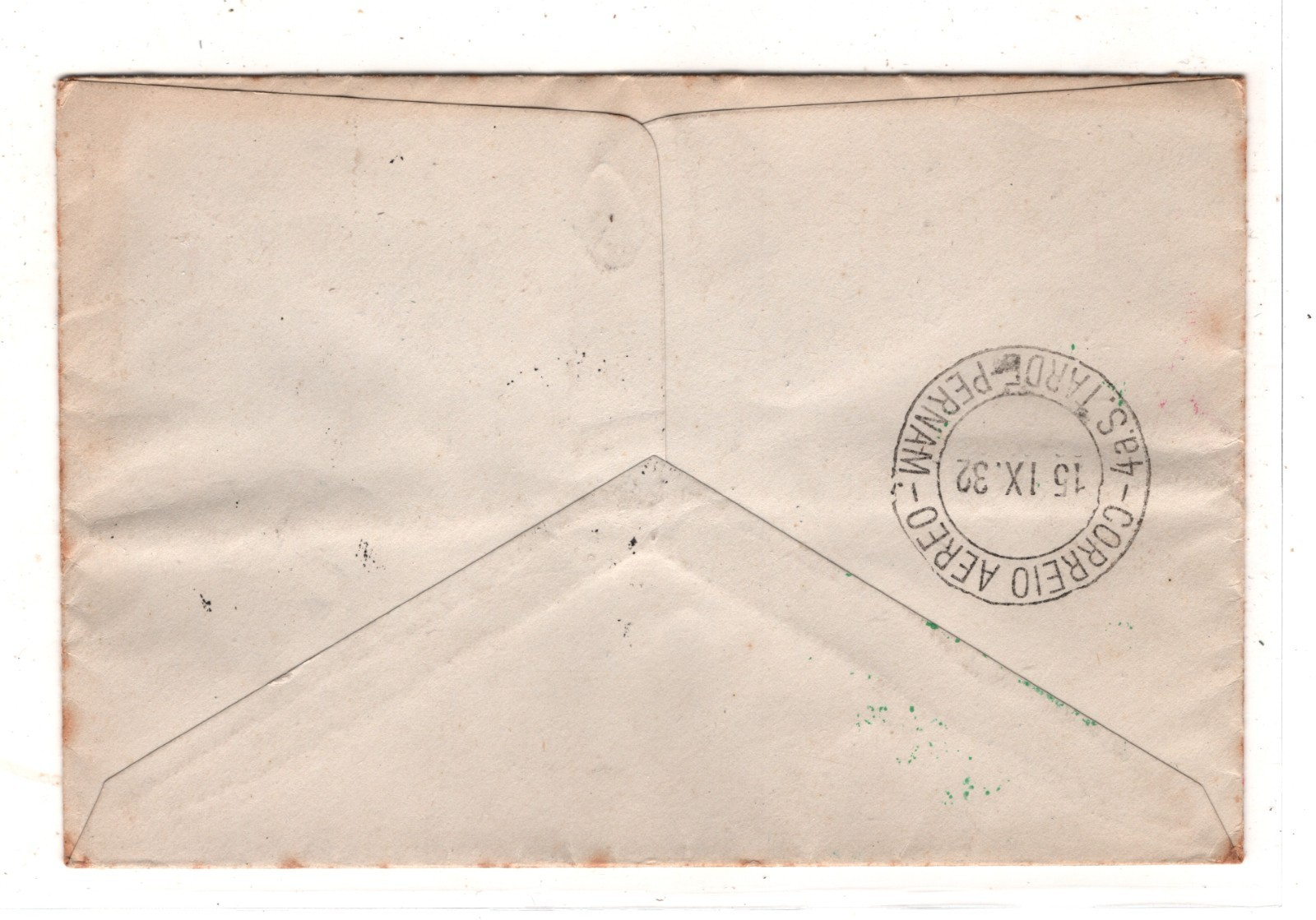 GRAF ZEPPELIN Air Mail 1m Cover 6. SÜDAMERIKAFAHRT 1932 BRAZIL Rio Germany KZ604 - Image 4