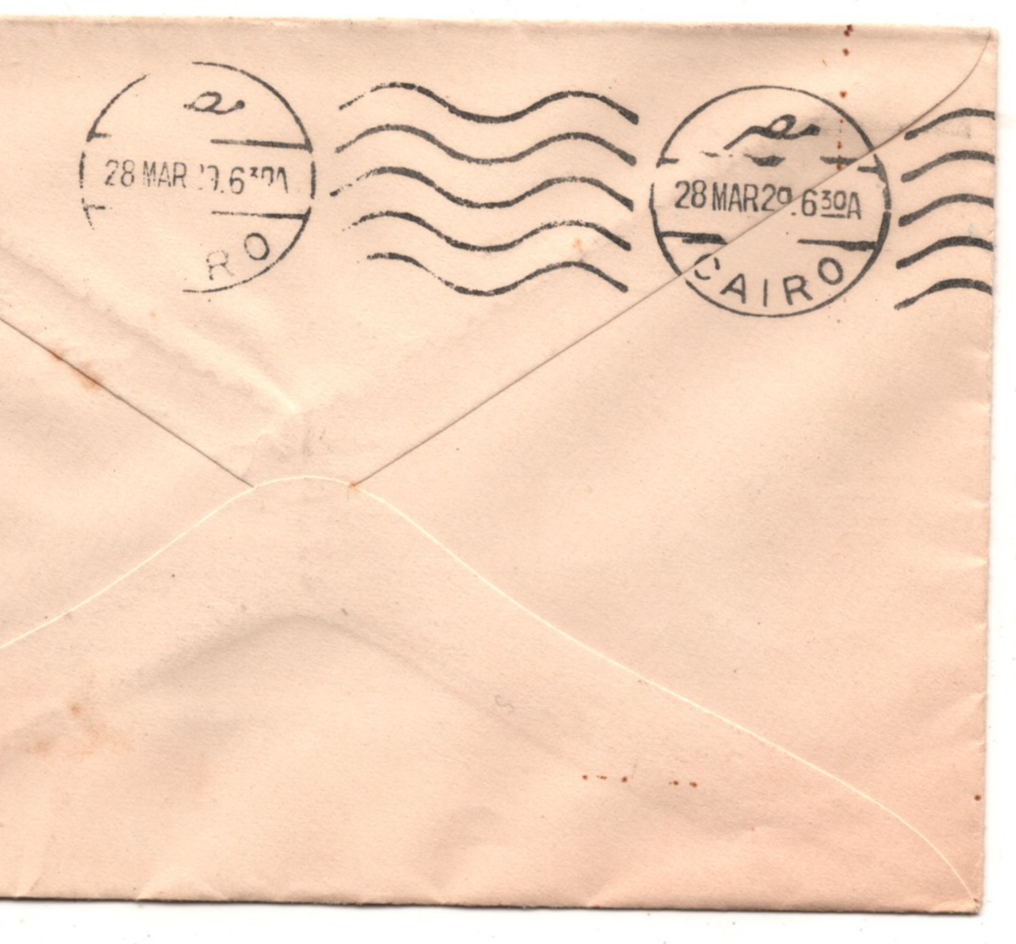 GRAF ZEPPELIN Air Mail 2m Cover 1929 ORIENTFAHRT *EGYPT* Cairo Germany KZ546 - Image 3