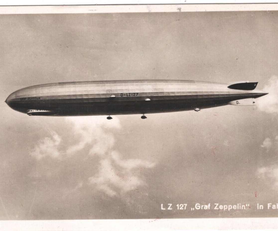 GRAF ZEPPELIN Air Mail RP Card 1930 *FAHRT BEFREITE RHEINLAND* Germany KZ110 - Image 3