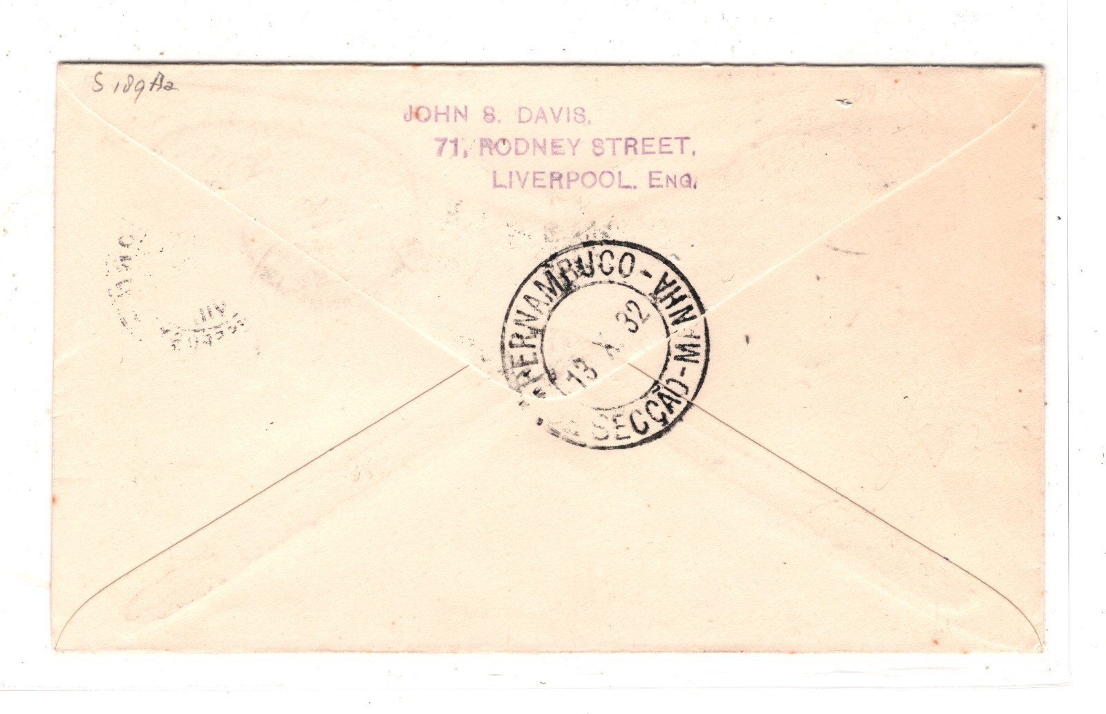 GRAF ZEPPELIN Air *SWITZERLAND* Cover 1932 8. SÜDAMERIKAFAHRT Brazil KZ581 - Image 4