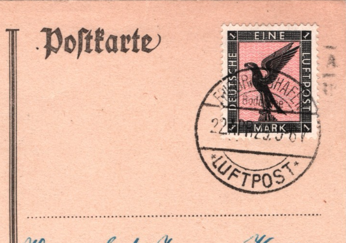 GRAF ZEPPELIN Card 1M 1929 *MITTELMEERFAHRT* 5pf BAVARIA RED CROSS Sevilla KZ542 - Image 5