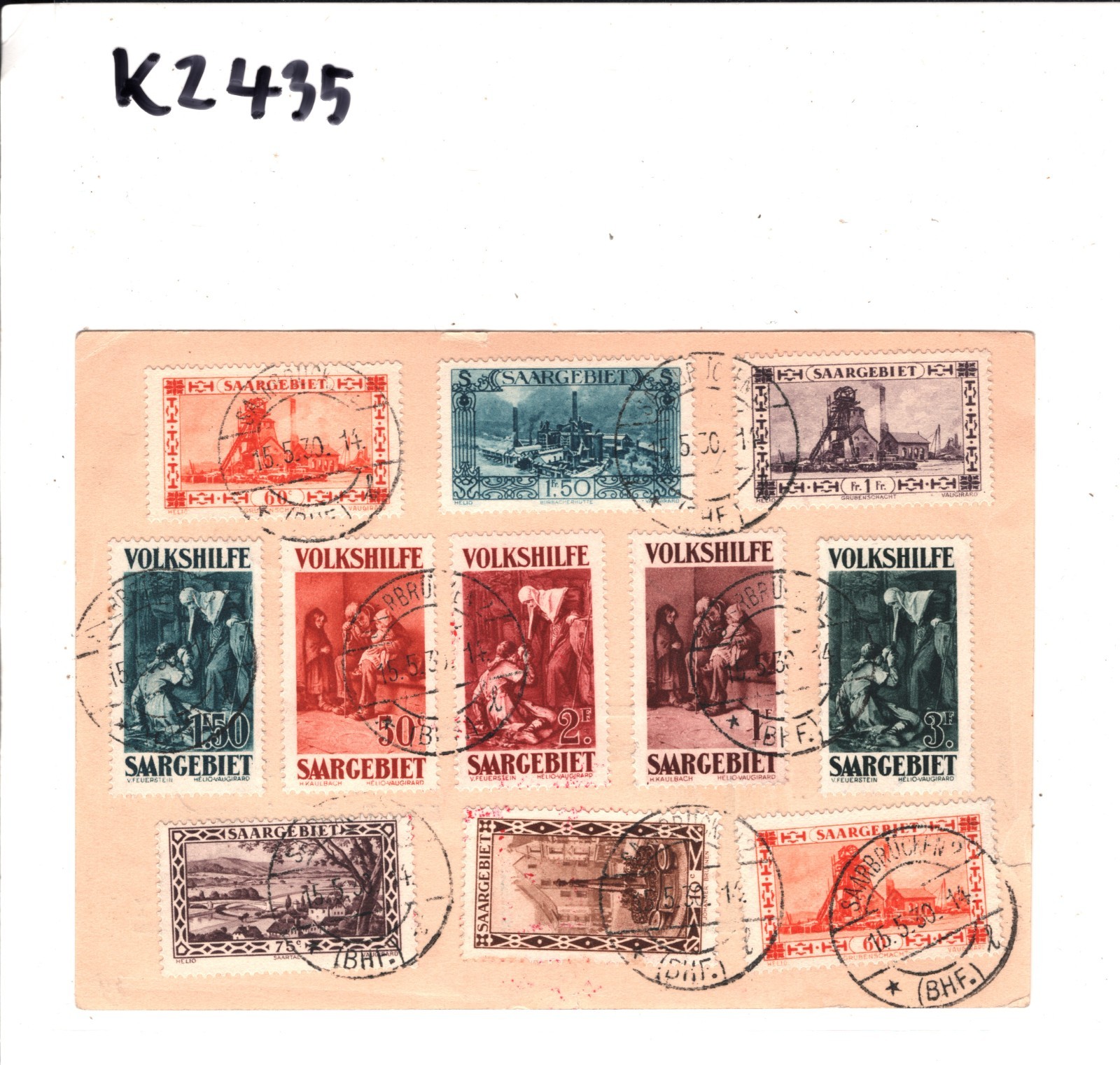 GRAF ZEPPELIN Card SAAR Air Mail *VOLKSHILFE* Franking SÜDAMERIKAFAHRT USA KZ435 - Image 4