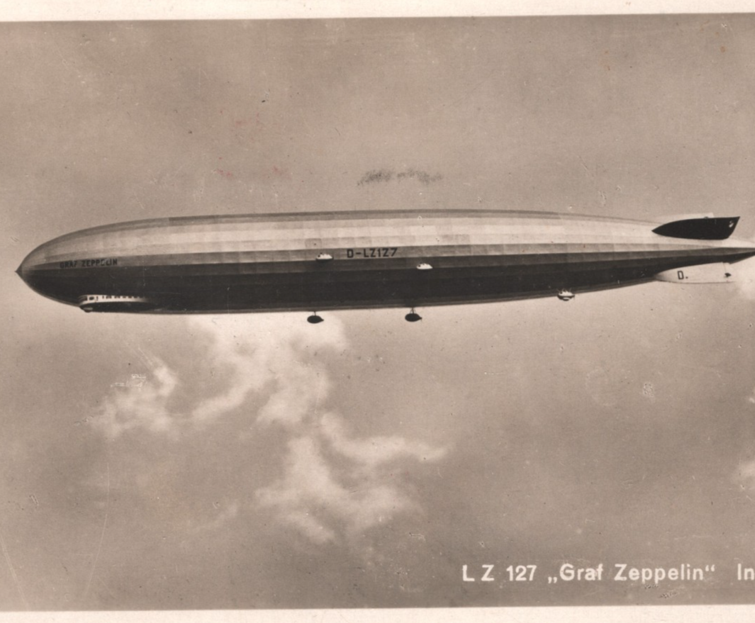 GRAF ZEPPELIN Card *SWITZERLAND* 1929 PPC Air Mail SCHWEIZERFLUG Cachet KZ6 - Image 3