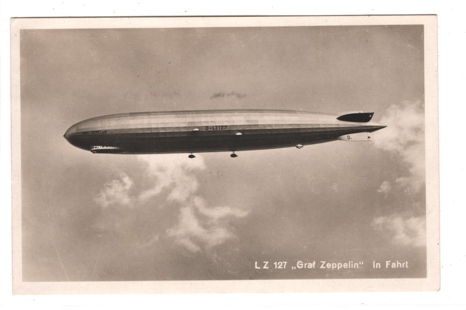 GRAF ZEPPELIN Card *SWITZERLAND* 1929 PPC Air Mail SCHWEIZERFLUG Cachet KZ6 - Image 5