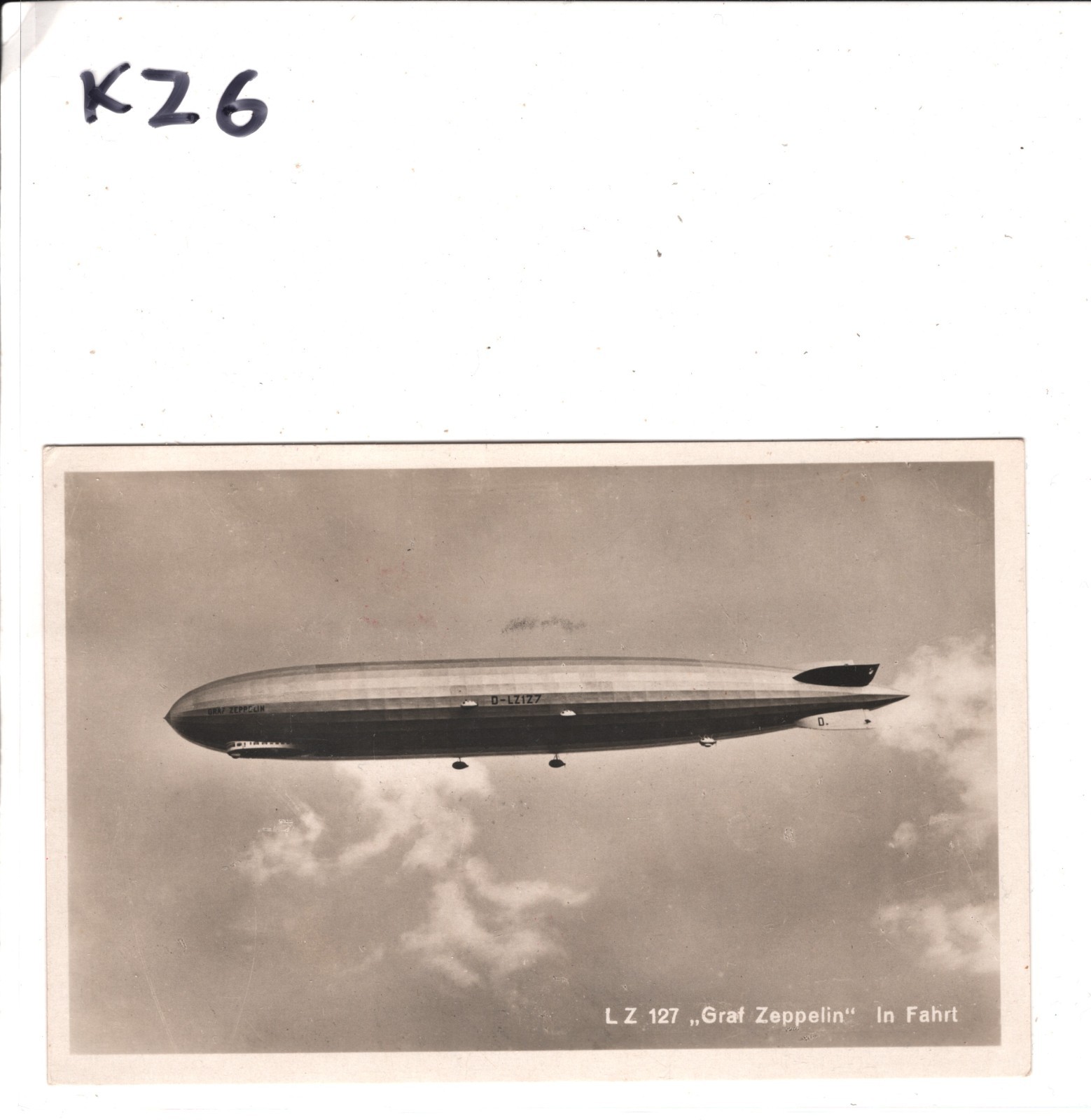 GRAF ZEPPELIN Card *SWITZERLAND* 1929 PPC Air Mail SCHWEIZERFLUG Cachet KZ6 - Image 8