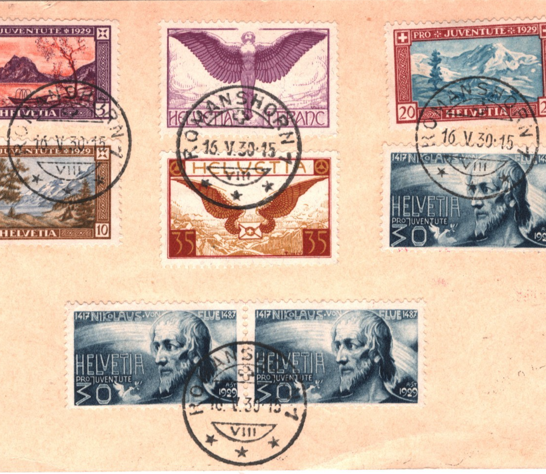 GRAF ZEPPELIN Card *SWITZERLAND* Air Mail 1930 SÜDAMERIKAFAHRT Paraguay KZ172 - Image 4