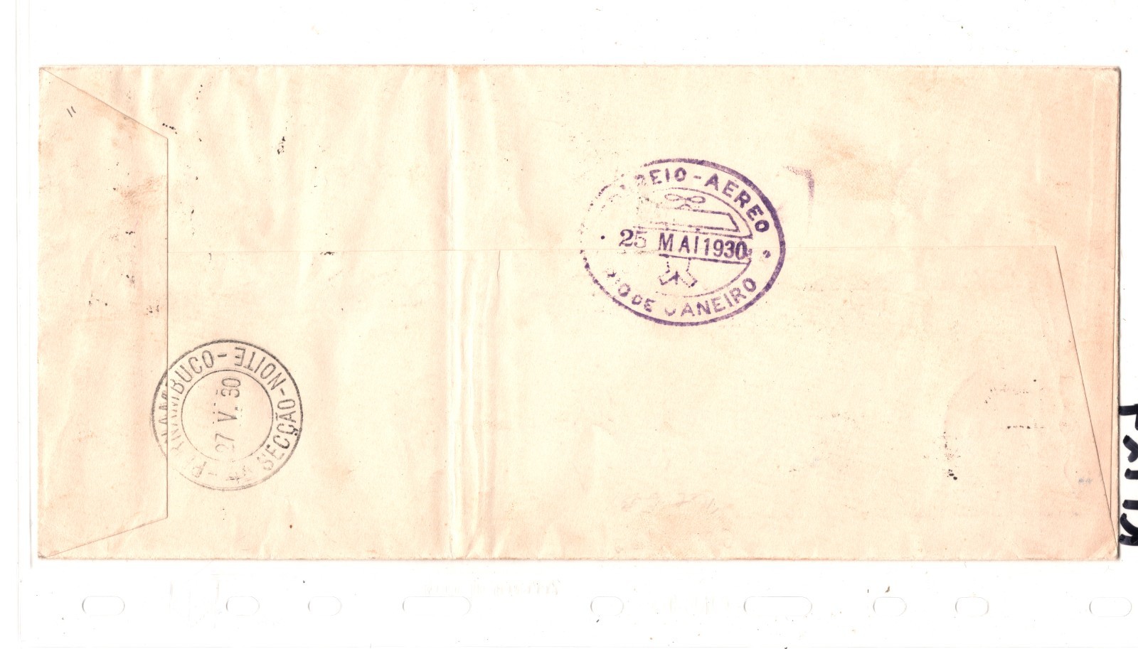 GRAF ZEPPELIN Cover 2m SÜDAMERIKAFAHRT O/p 1931 BRAZIL *MIXED FRANKING* KT124 - Image 5