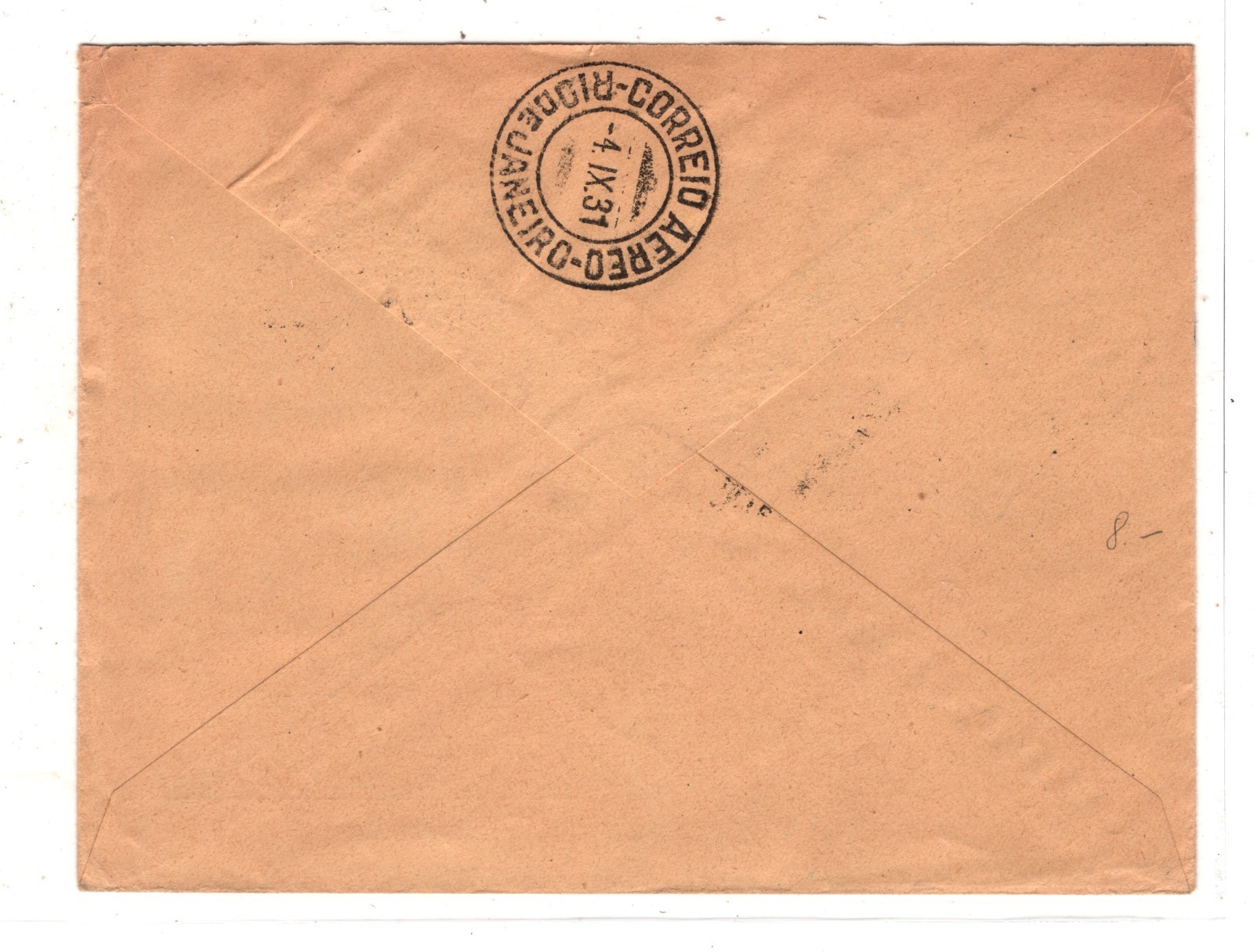 GRAF ZEPPELIN *HUNGARY* Air 5p 2p High Values Cover 1931 4.SÜDAMERIKAFAHRT KZ572 - Image 5